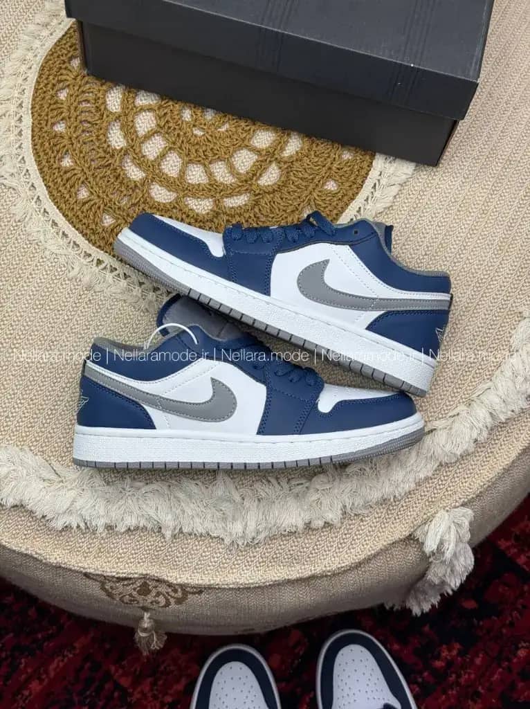 نایک جردن ۱ بدون ساق سرمه ای Nike Jordan 1 Low Midnight Navy