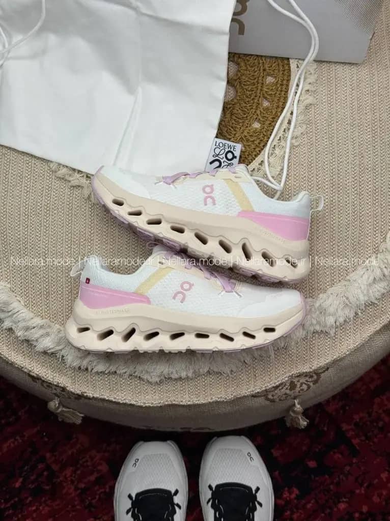 کتونی On Running کلودتیلت سفید صورتی | On Running Cloudtilt White Pink