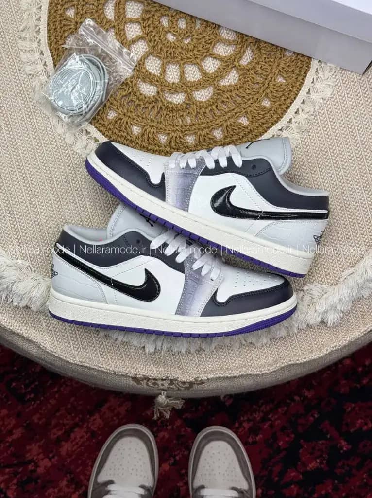 نایک جردن ۱ بدون ساق پانک راک زنانه | Nike Jordan 1 Punk Rock