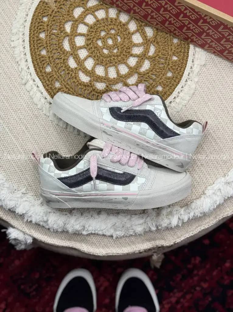 ونس کنو اسکول اوتمیل بیژ Pace Molly زنانه | Vans Pace Molly Knu Skool Oatmeal Beige