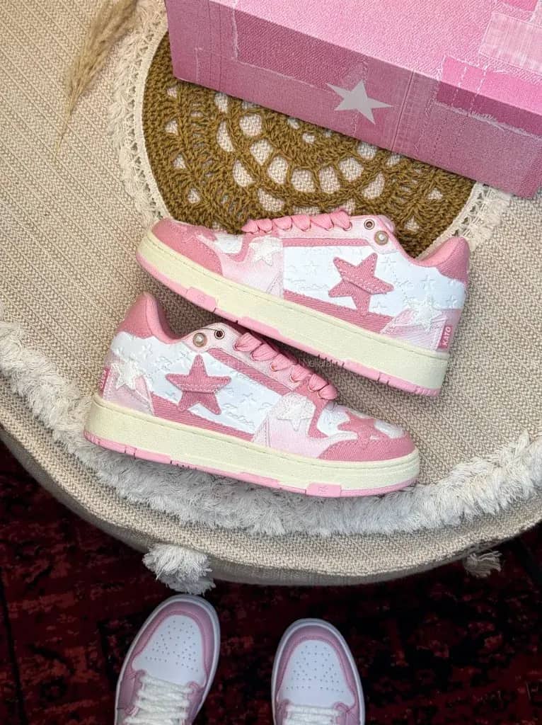 کفش کالیکستو کاتو صورتی ستاره‌ای زنانه | Kaalixto Kato Pink Star