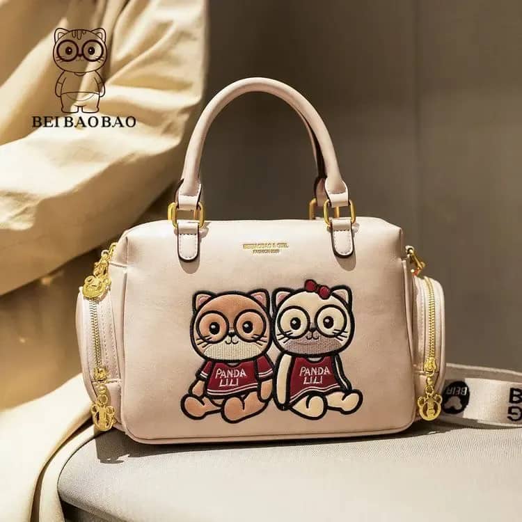 کیف وارداتی تدی گلدوزی بند برزنتی چندرنگ