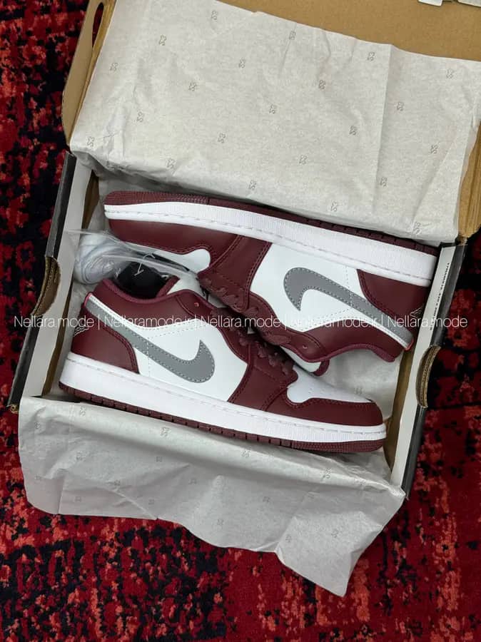 نایک ایر جردن 1 لو بوردو | Nike Air Jordan 1 Low Bordeaux