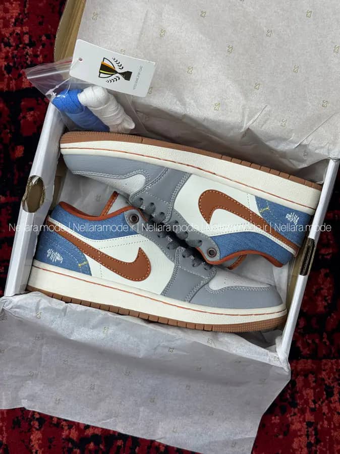 جردن ۱ لو فانتوم دنیم | Jordan 1 low phantom denim