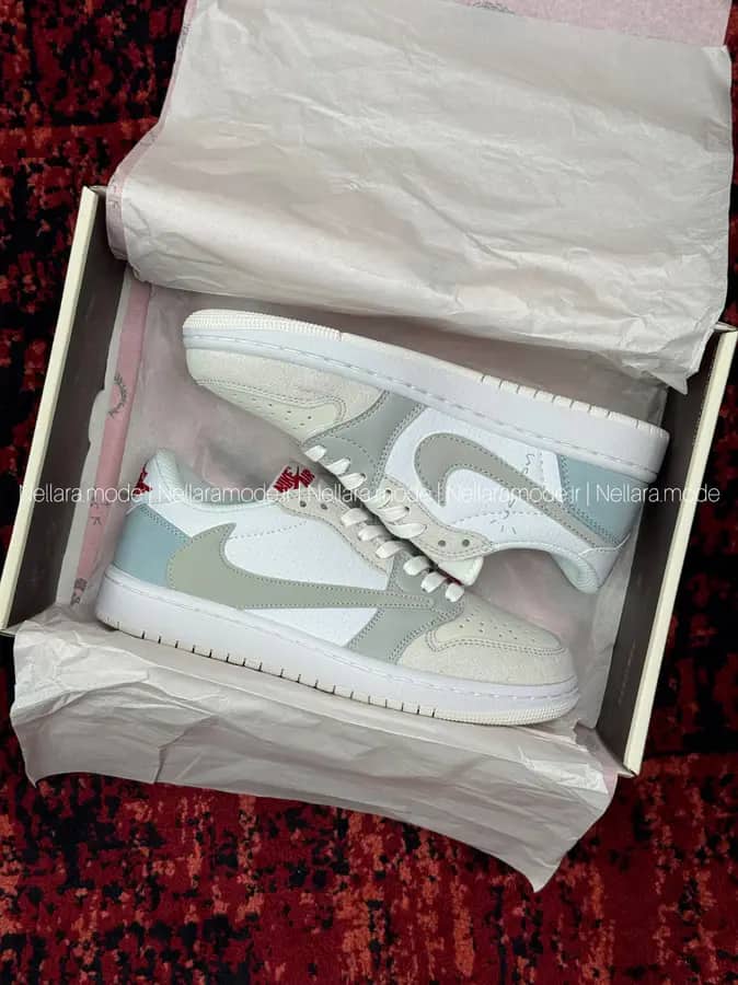 جردن 1 لو ترویس اسکات پاریس | Jordan 1 Low Travis Scott Paris