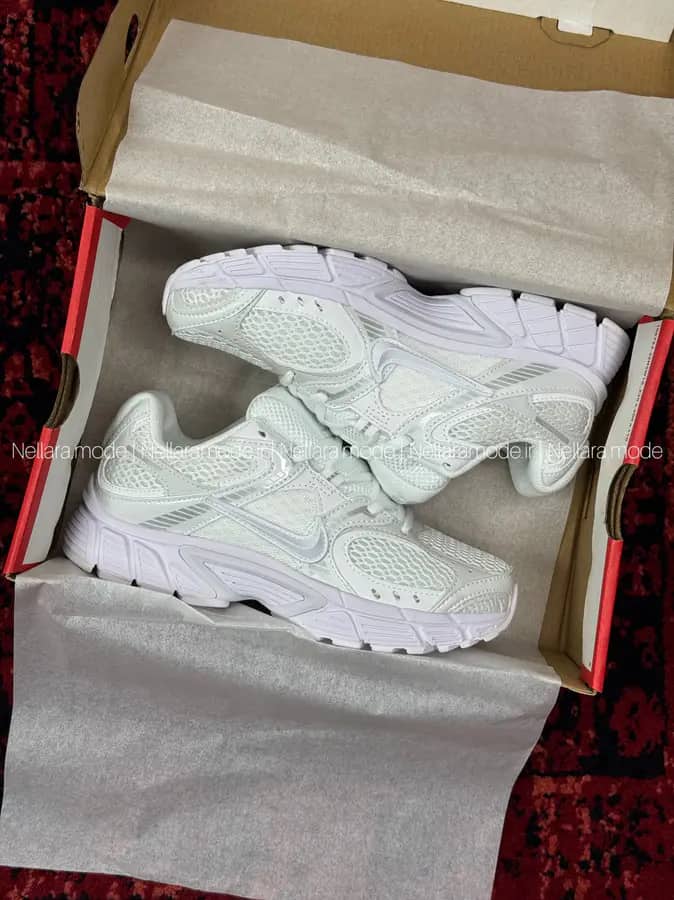 کتونی نایک وی فایو تمام سفید | Nike V5 Run White
