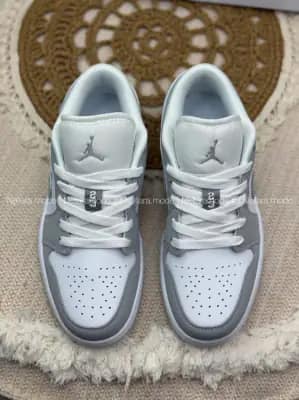 کتونی Nike جردن ۱ بدون ساق ولف گری | Nike Jordan 1 Wolf Grey