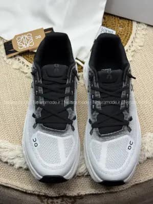 کتونی On Running کلودتیلت سفید مشکی گرادینت | On Running Cloudtilt White Black Ombre