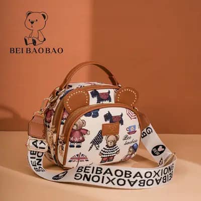 کیف وارداتی تدی بند برزنتی چندرنگ