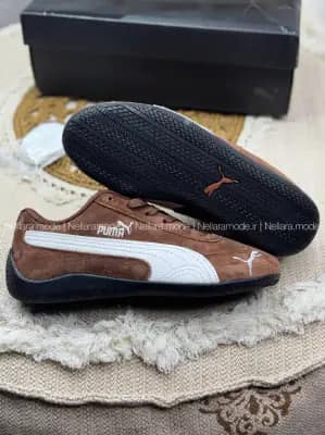 کتونی پوما اسپیدکت قهوه‌ای زنانه | Puma Speedcat Brown
