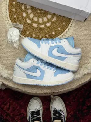 نایک ایر جردن ۱ بدون ساق ریورس آیس بلو | Nike Air Jordan 1 Reverse Ice Blue