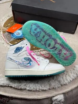 جردن ۱ ساقدار گلف میشل زنانه | Jordan 1 Retro High Golf NRG Michelle