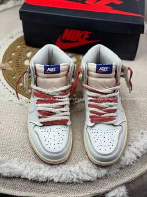 نایک جردن ۱ ساقدار سینابار زنانه و مردانه | Nike Air Jordan 1 High Cinnabar