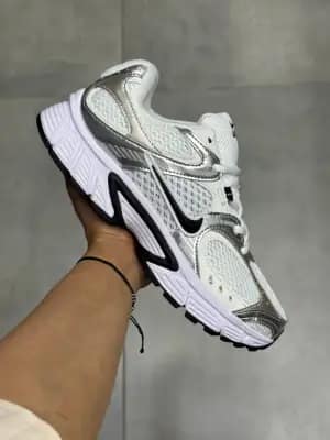 کفش نایک V2K Run سفید نقره‌ای مشکی زنانه و مردانه | Nike V2K Run White Silver Black
