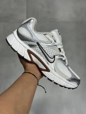 کفش نایک V2K Run سفید نقره‌ای قهوه‌ای زنانه و مردانه | Nike V2K Run White Mocha