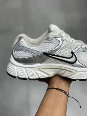 کفش نایک P-6000 سفید نقره‌ای زنانه و مردانه | Nike P-6000 White Silver