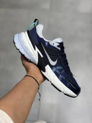 کفش نایک V2K Run سرمه‌ای سفید زنانه و مردانه | Nike V2K Run Navy White
