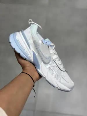 کفش نایک V2K Run سفید آبی روشن زنانه و مردانه | Nike V2K Run White Light Blue