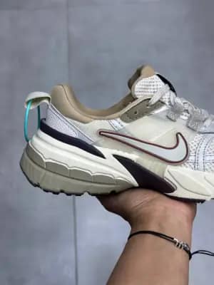 کفش نایک V2K Run کرم زرشکی زنانه و مردانه | Nike V2K Run Cream Maroon