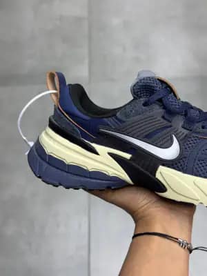 کفش نایک V2K Run سرمه‌ای کرم زنانه و مردانه | Nike V2K Run Navy Cream