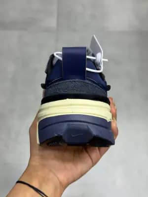 کفش نایک V2K Run سرمه‌ای کرم زنانه و مردانه | Nike V2K Run Navy Cream