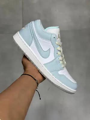 نایک جردن ۱ بدون ساق آبی یخی زنانه و مردانه | Nike Jordan 1 Glacier Blue