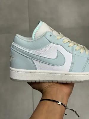 نایک جردن ۱ بدون ساق آبی یخی زنانه و مردانه | Nike Jordan 1 Glacier Blue