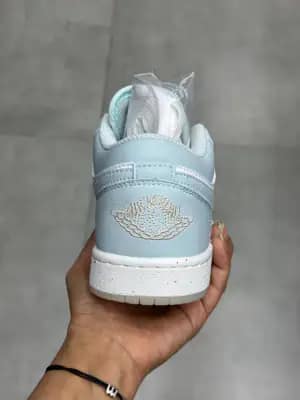 نایک جردن ۱ بدون ساق آبی یخی زنانه و مردانه | Nike Jordan 1 Glacier Blue