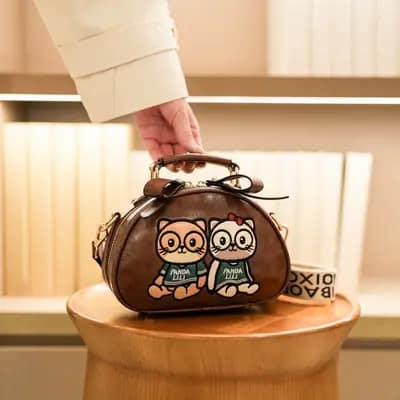 کیف وارداتی تدی گلدوزی بند برزنتی 