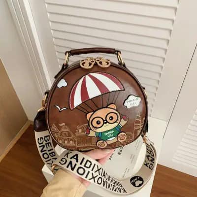 کیف وارداتی تدی گلدوزی بند برزنتی چندرنگ