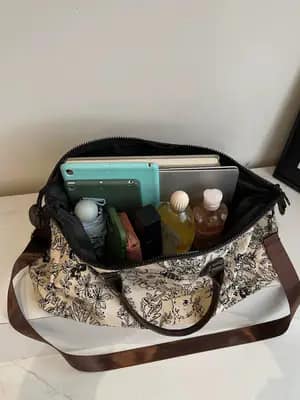 ساک وارداتی زنانه گلدار