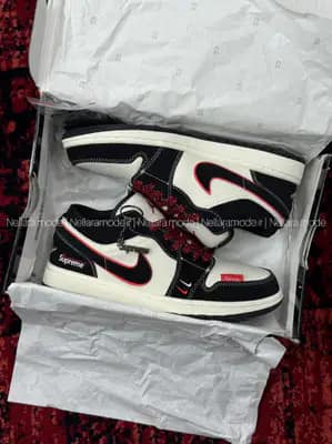 نایک ایر جردن 1 سوپریم | Nike Air Jordan 1 Custom Supreme sneakers 