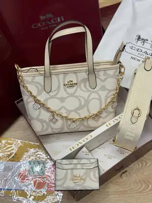 کیف زنانه همراه با جاکارتی مسترکوالیتی کوچ M-1136
